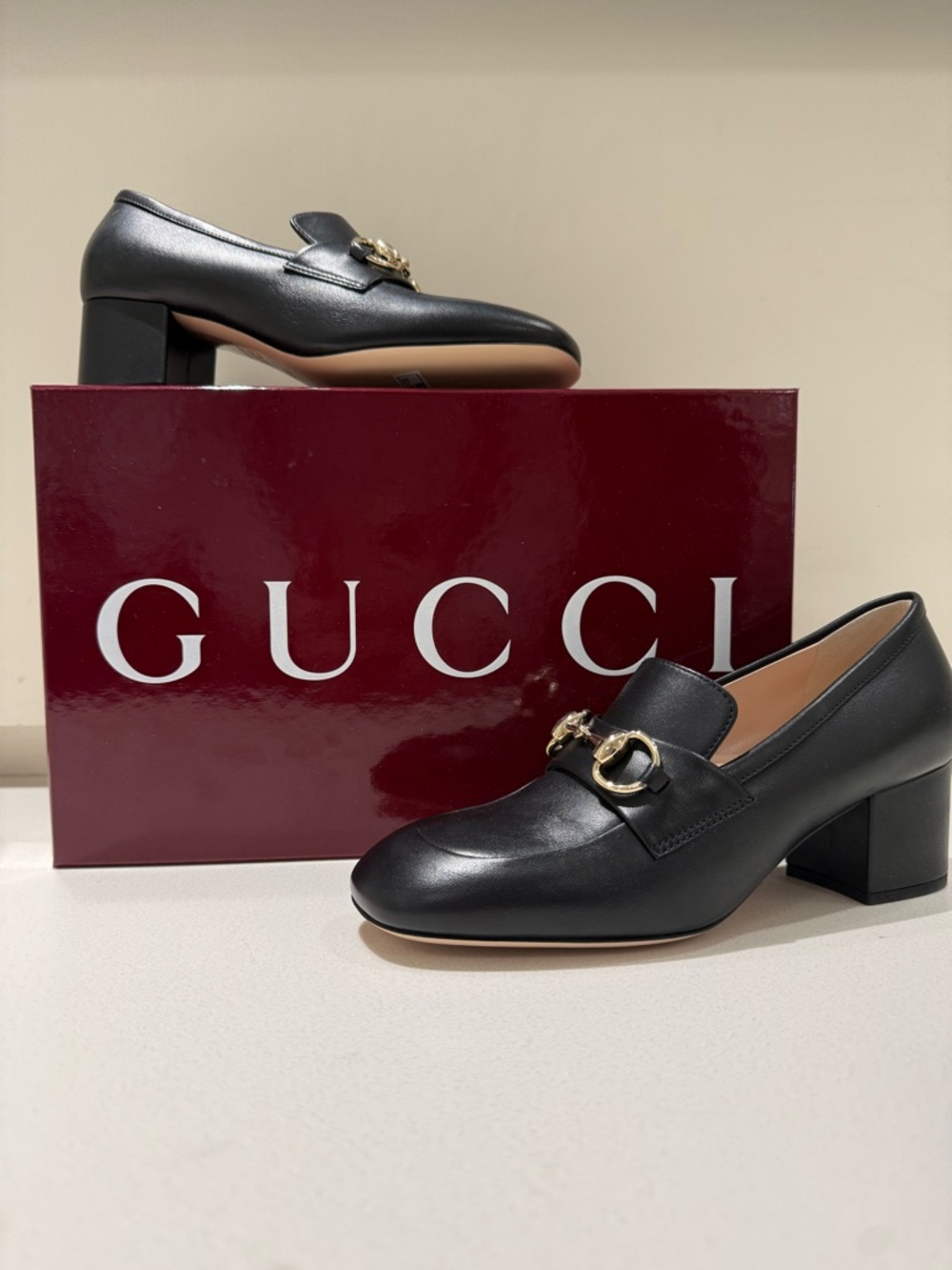Gucci Horsebit Loafer Pump